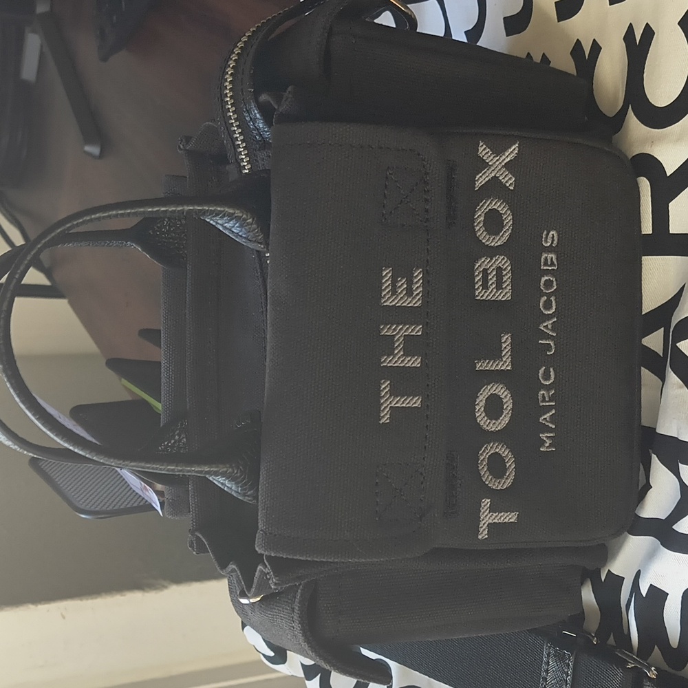 Marc Jacobs Black Tool Box Bag - Picture 2 of 7